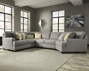 Cresson 4Piece Sectional with Cuddler