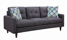 Load image into Gallery viewer, Watsonville Retro Grey Sofa