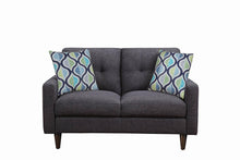 Load image into Gallery viewer, Watsonville Retro Grey Loveseat