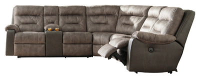 Hacklesbury 4Piece Reclining Sectional with Power