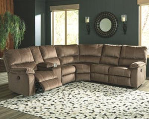 Urbino 3Piece Reclining Sectional