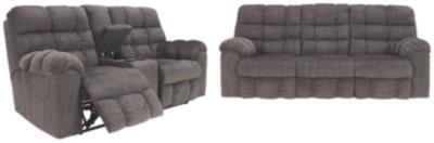 Acieona Reclining Sofa and Loveseat Package