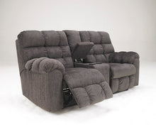 Load image into Gallery viewer, Acieona Reclining Loveseat with Console