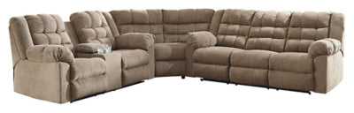 Workhorse 3Piece Reclining Sectional