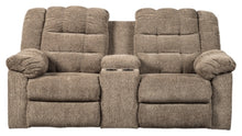 Load image into Gallery viewer, Workhorse Reclining Loveseat with Console