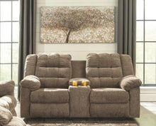 Load image into Gallery viewer, Workhorse Reclining Loveseat with Console