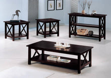 Load image into Gallery viewer, Merlot Double Shelf Sofa Table