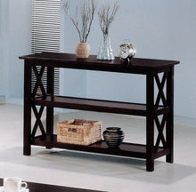 Load image into Gallery viewer, Merlot Double Shelf Sofa Table