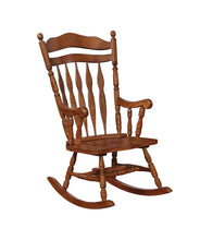 Load image into Gallery viewer, Traditional Medium Brown Rocking Chair