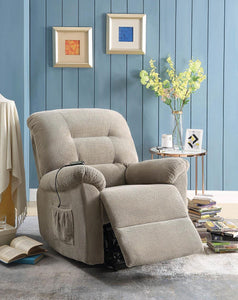 Taupe Power Lift Recliner