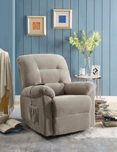 Load image into Gallery viewer, Taupe Power Lift Recliner