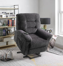 Load image into Gallery viewer, Casual Dark Grey Power Lift Recliner