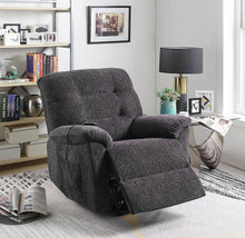 Load image into Gallery viewer, Casual Dark Grey Power Lift Recliner