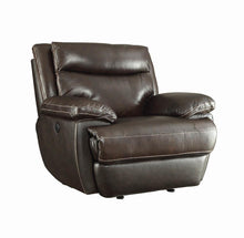 Load image into Gallery viewer, MacPherson Power Motion Brown Recliner