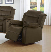 Load image into Gallery viewer, Rodman Casual Chocolate Glider Recliner