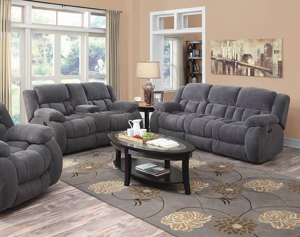 Weissman Grey Two-Piece Living Room Set