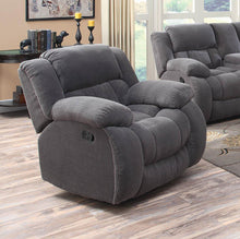 Load image into Gallery viewer, Weissman Grey Glider Recliner