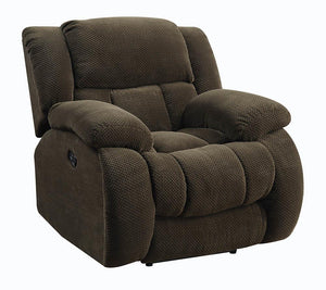 Weissman Brown Glider Recliner