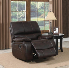 Load image into Gallery viewer, Willemse Chocolate Glider Recliner