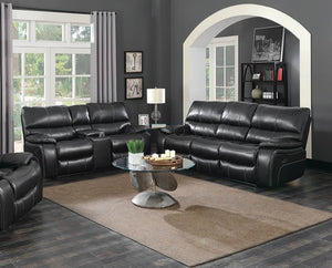 Willemse Dark Brown Reclining Two-Piece Living Room Set