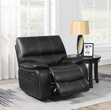 Load image into Gallery viewer, Willemse Black Glider Recliner