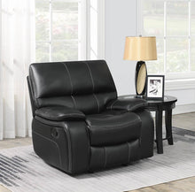 Load image into Gallery viewer, Willemse Black Glider Recliner