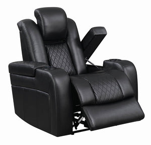 Delangelo Black Power Motion Recliner