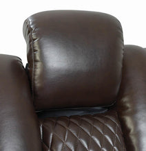 Load image into Gallery viewer, Delangelo Brown Power Motion Reclining Sofa