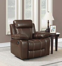 Load image into Gallery viewer, Myleene Chestnut Leather Recliner