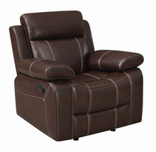 Load image into Gallery viewer, Myleene Chestnut Leather Recliner