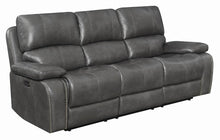 Load image into Gallery viewer, Ravenna Casual Charcoal Power Sofa