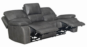 Ravenna Casual Charcoal Power Sofa