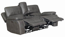 Load image into Gallery viewer, Ravenna Casual Charcoal Power^2  Loveseat