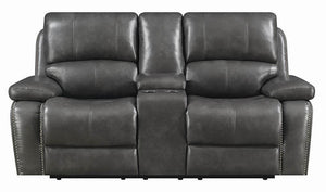 Ravenna Casual Charcoal Power^2  Loveseat