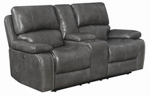 Load image into Gallery viewer, Ravenna Casual Charcoal Power Loveseat