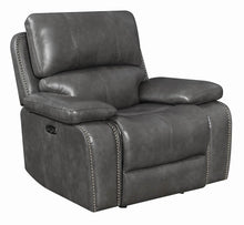 Load image into Gallery viewer, Ravenna Casual Charcoal Power^2 Glider Recliner