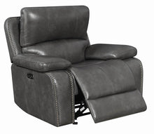 Load image into Gallery viewer, Ravenna Casual Charcoal Power^2 Glider Recliner