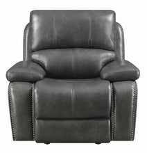 Load image into Gallery viewer, Ravenna Casual Charcoal Power^2 Glider Recliner