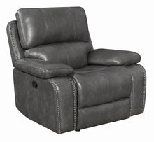 Load image into Gallery viewer, Ravenna Casual Charcoal Motion Glider Recliner