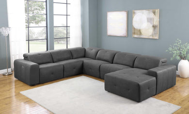 6 Pc Power Sectional