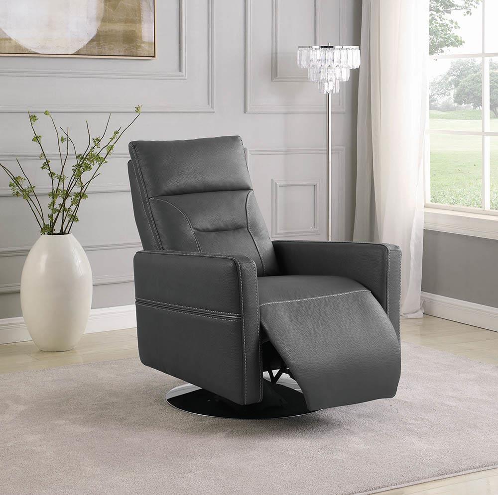 Swivel Push-Back Recliner