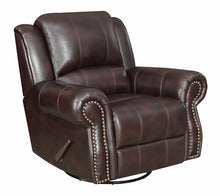 Load image into Gallery viewer, Sir Rawlinson Traditional Tobacco Glider Recliner