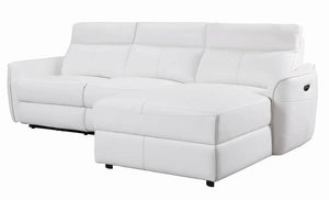 Cecelia Casual White Power^2 Sectional