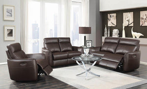 Scranton Casual Dark Brown Power^2 Loveseat