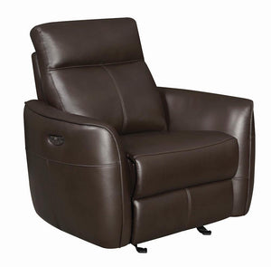 Scranton Casual Dark Brown Power^2 Glider Recliner