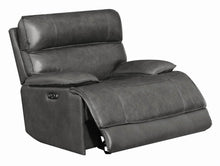 Load image into Gallery viewer, Standford Casual Charcoal Power^2 Glider Recliner