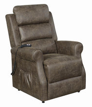 Load image into Gallery viewer, Casual Brown Power Lift Recliner