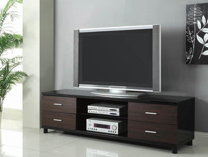 Contemporary Two-Tone TV Console