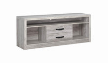 Load image into Gallery viewer, Modern Grey Driftwood TV Console