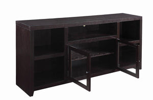 Breckinridge Transitional Dark Cappuccino TV Console